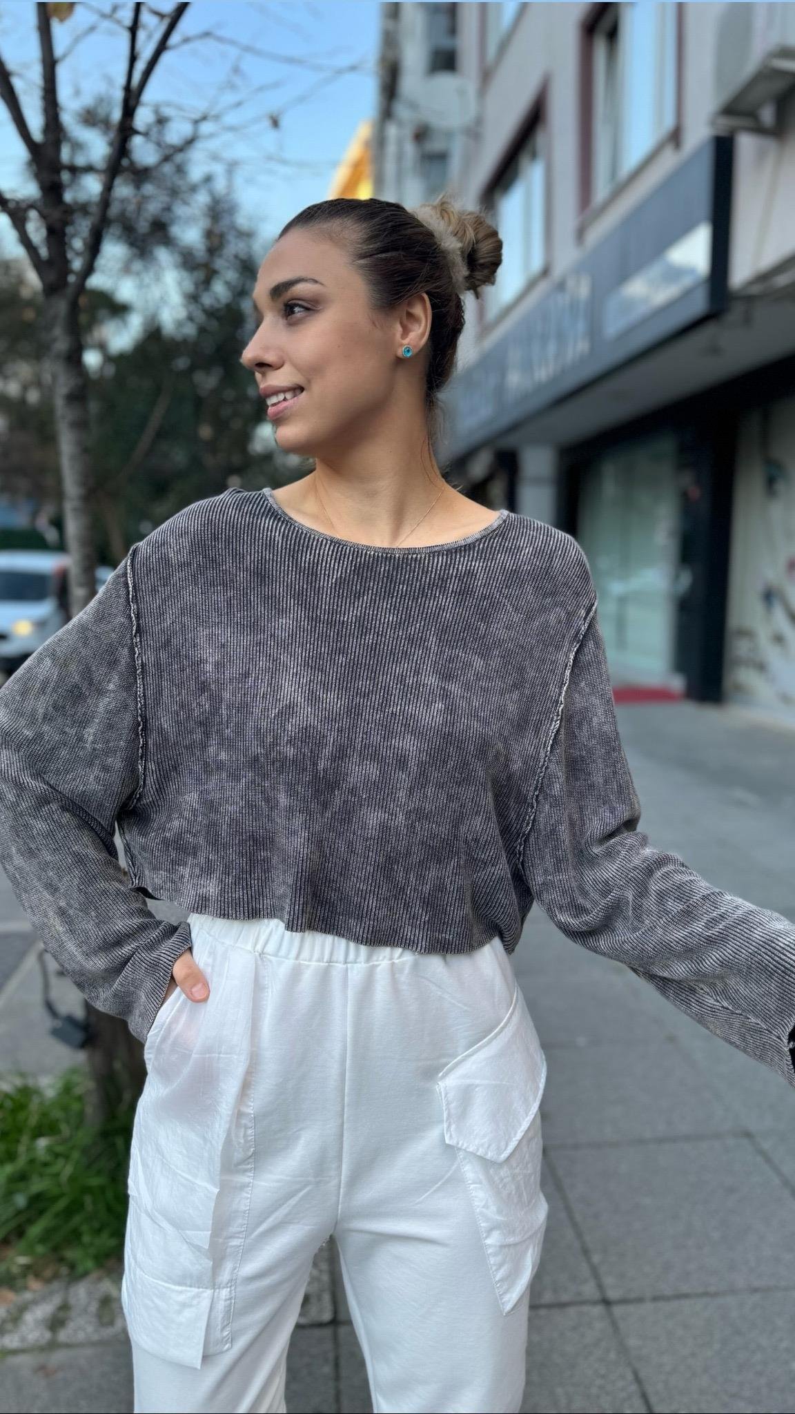 Yıkamalı Kazak 