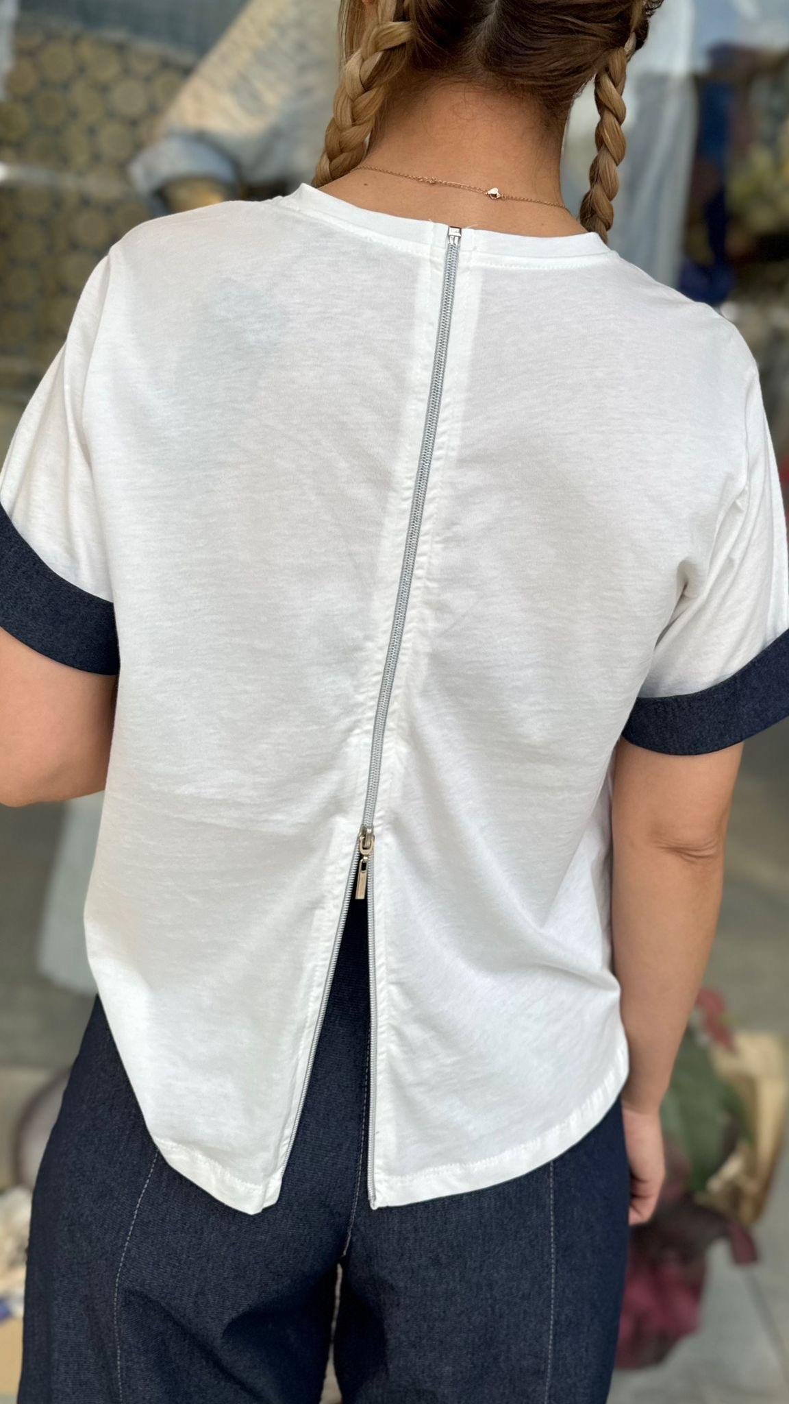 Zımba Detay Tshirt 