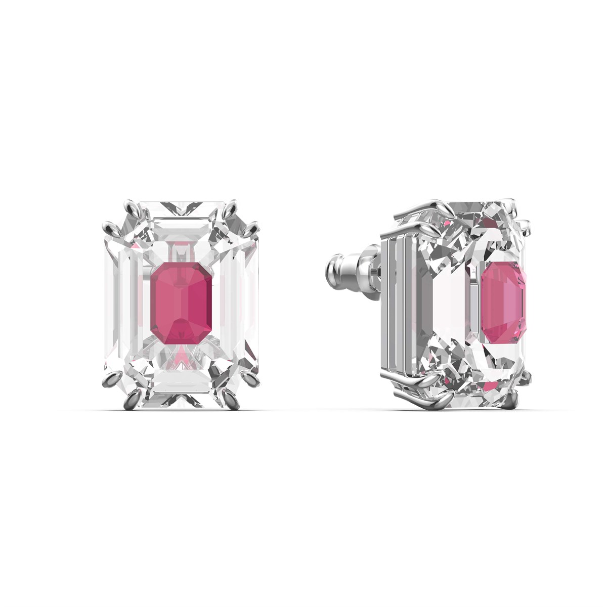 Chroma Küpe Pembe Rodyum Kaplama