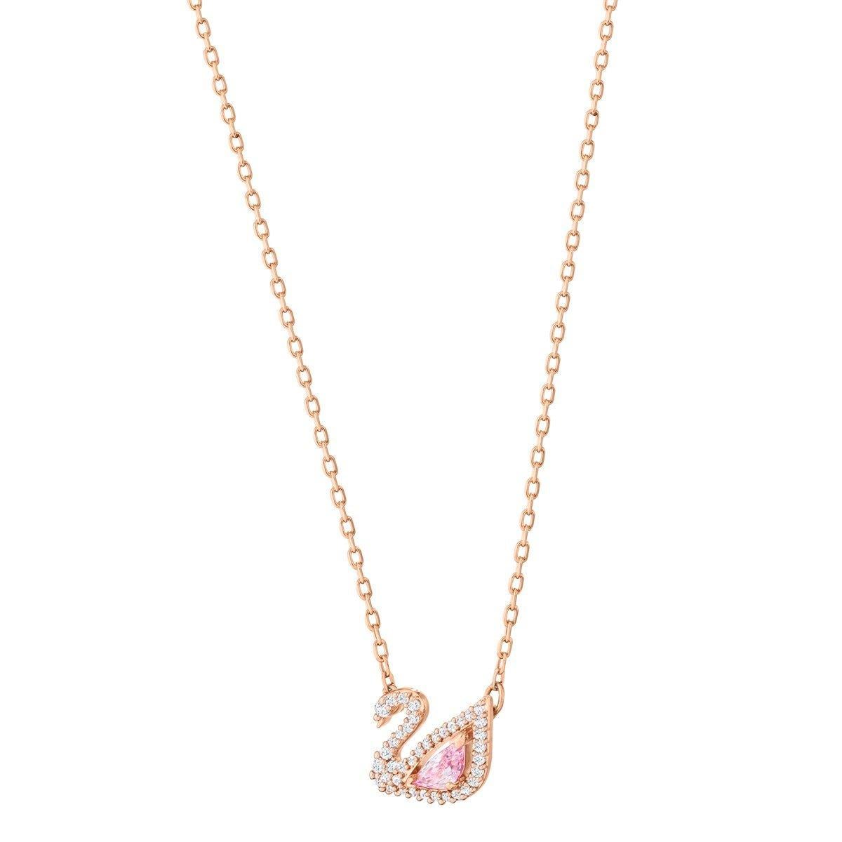 MarkasızDazzling Swan: Kolye Pembe Taşli Ros Altin Kaplama | ÜnçerlerDAZZLING SWAN: KOLYE PEMBE TAŞLI, PEMBE ALTIN KAPLAMA