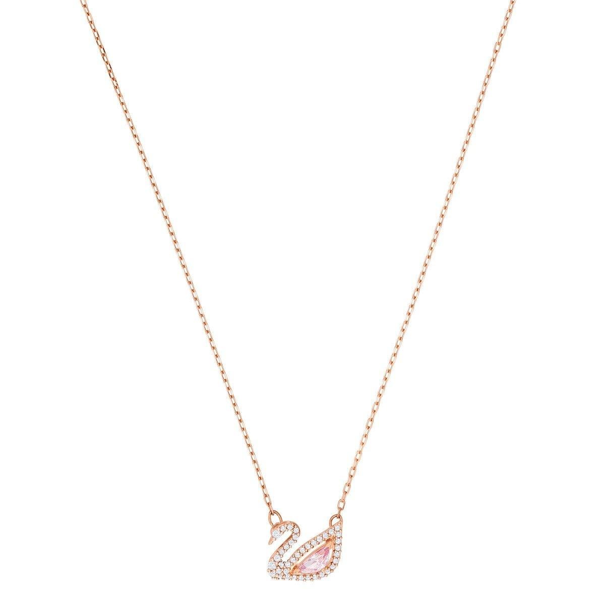 MarkasızDazzling Swan: Kolye Pembe Taşli Ros Altin Kaplama | ÜnçerlerDAZZLING SWAN: KOLYE PEMBE TAŞLI, PEMBE ALTIN KAPLAMA