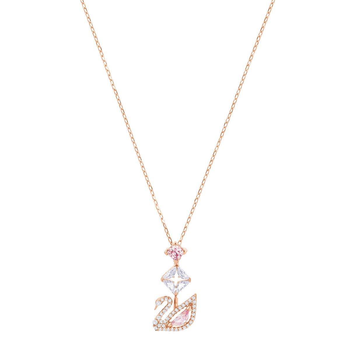 MarkasızDazzling Swan:Kolye, Pembe Altin Kaplama | ÜnçerlerDazzling Swan:Kolye, Pembe Altin Kaplama