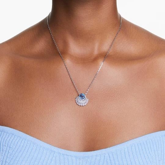 MarkasızIDYLLIA:NECKLACE BLU/RHS---