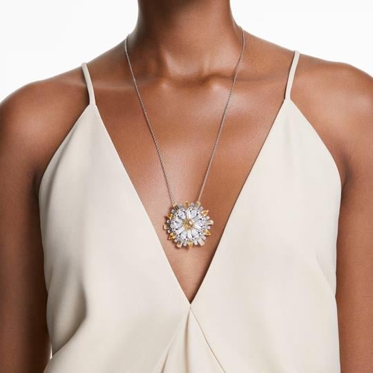 MarkasızIDYLLIA:PEND LONG BROOCH YEL/RHS---