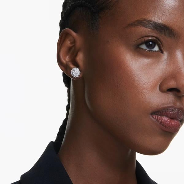 MarkasızIDYLLI:PE EAR STUDS WHITE/RHS---