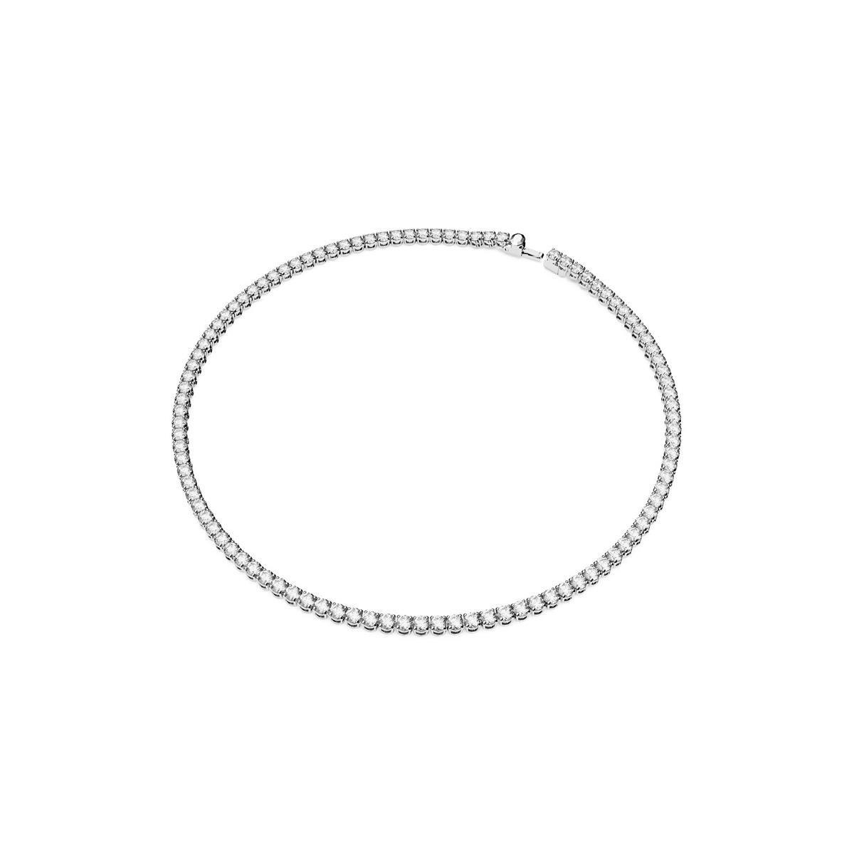 MarkasızMatrix Yuvarlak Kesim Beyaz Rodyum Kaplama Set| ÜnçerlerMatrix Yuvarlak Kesim Beyaz Rodyum Kaplama Set