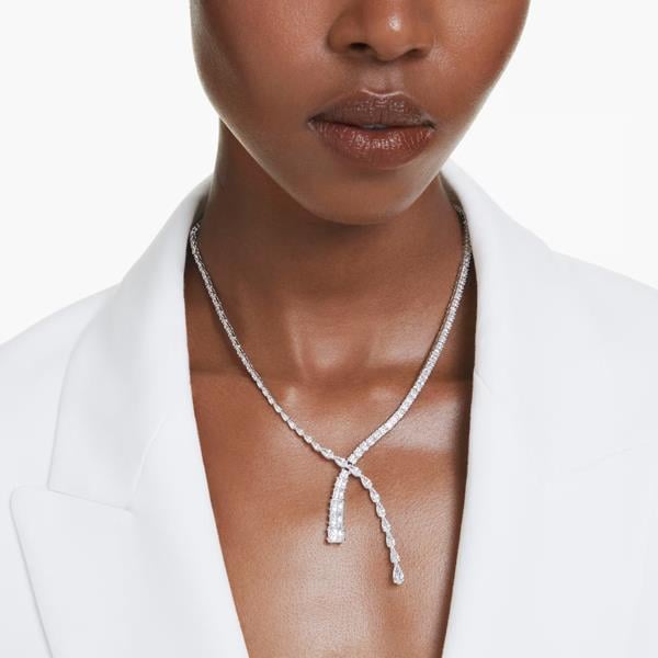 MarkasızMATRIX:NECKLACE V WHITE/RHS---