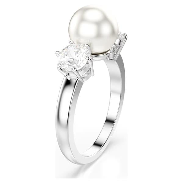 MarkasızMATRIX:RING 8MM PEARL WHITE/RHS 55---