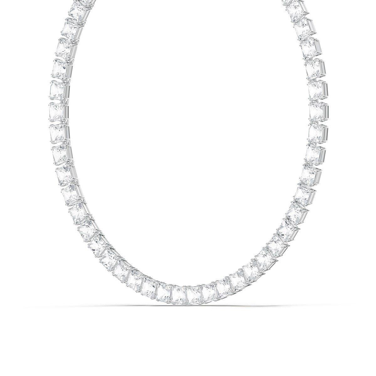MarkasızMillenia Kolye Gerdanlık Swarovski Zirconia Kare Kristal Rodyum Kaplama | ÜnçerlerMillenia Kolye Gerdanlık Swarovski Zirconia Kare Kristal Rodyum Kaplama
