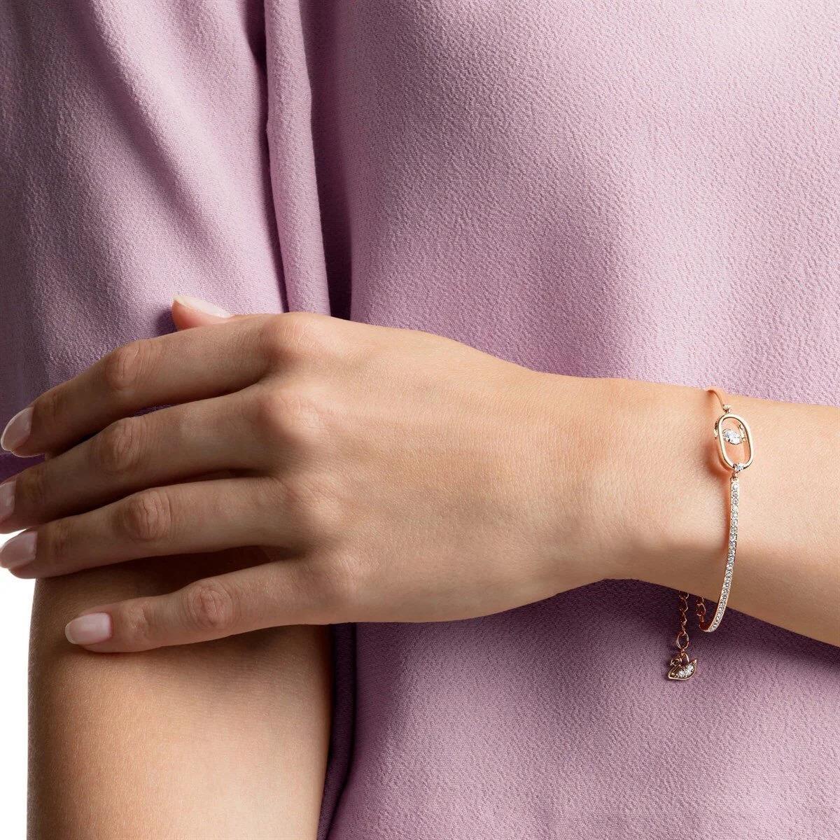 MarkasızNorth:Bileklik Oval Pave, Pembe Altin Kaplama | ÜnçerlerNorth:Bileklik Oval Pave, Pembe Altin Kaplama