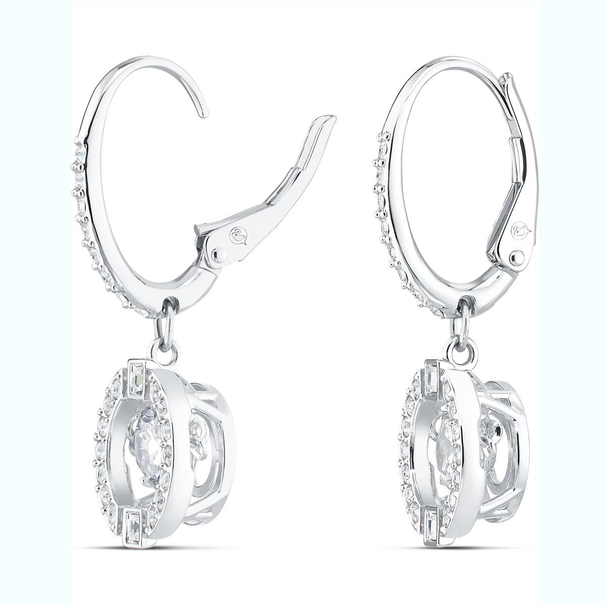 MarkasızSparkling Dance Küpe Drop Beyaz Rodyum Kaplama | ÜnçerlerSparkling Dance Küpe Drop Beyaz Rodyum Kaplama