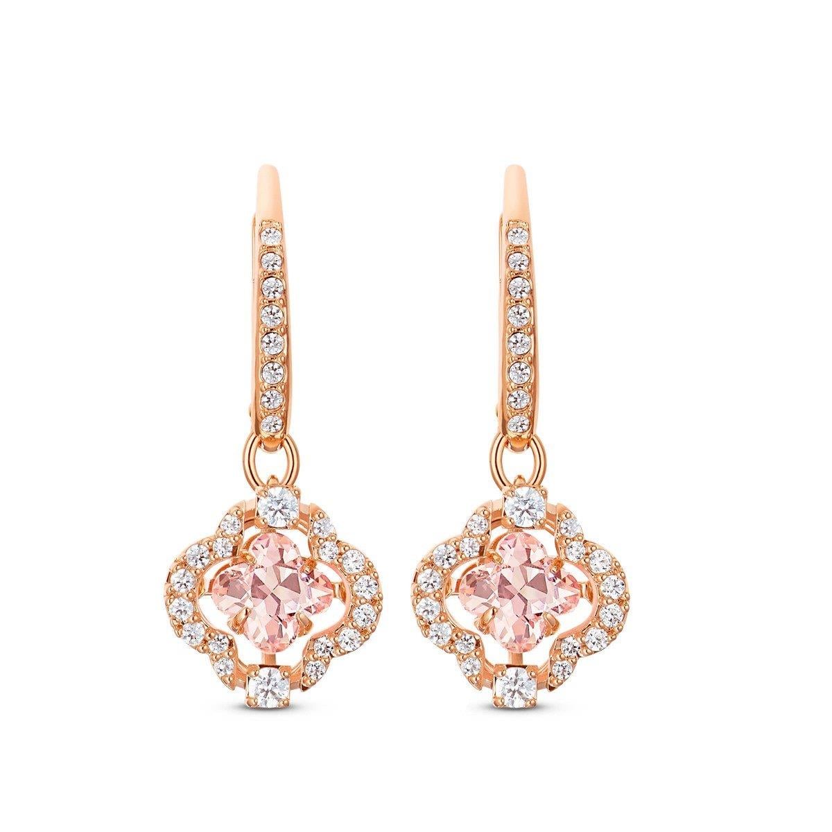 MarkasızSparkling Dance: Yonca Küpe, Pembe Altin Kaplama | ÜnçerlerSparkling Dance: Yonca Küpe, Pembe Altin Kaplama
