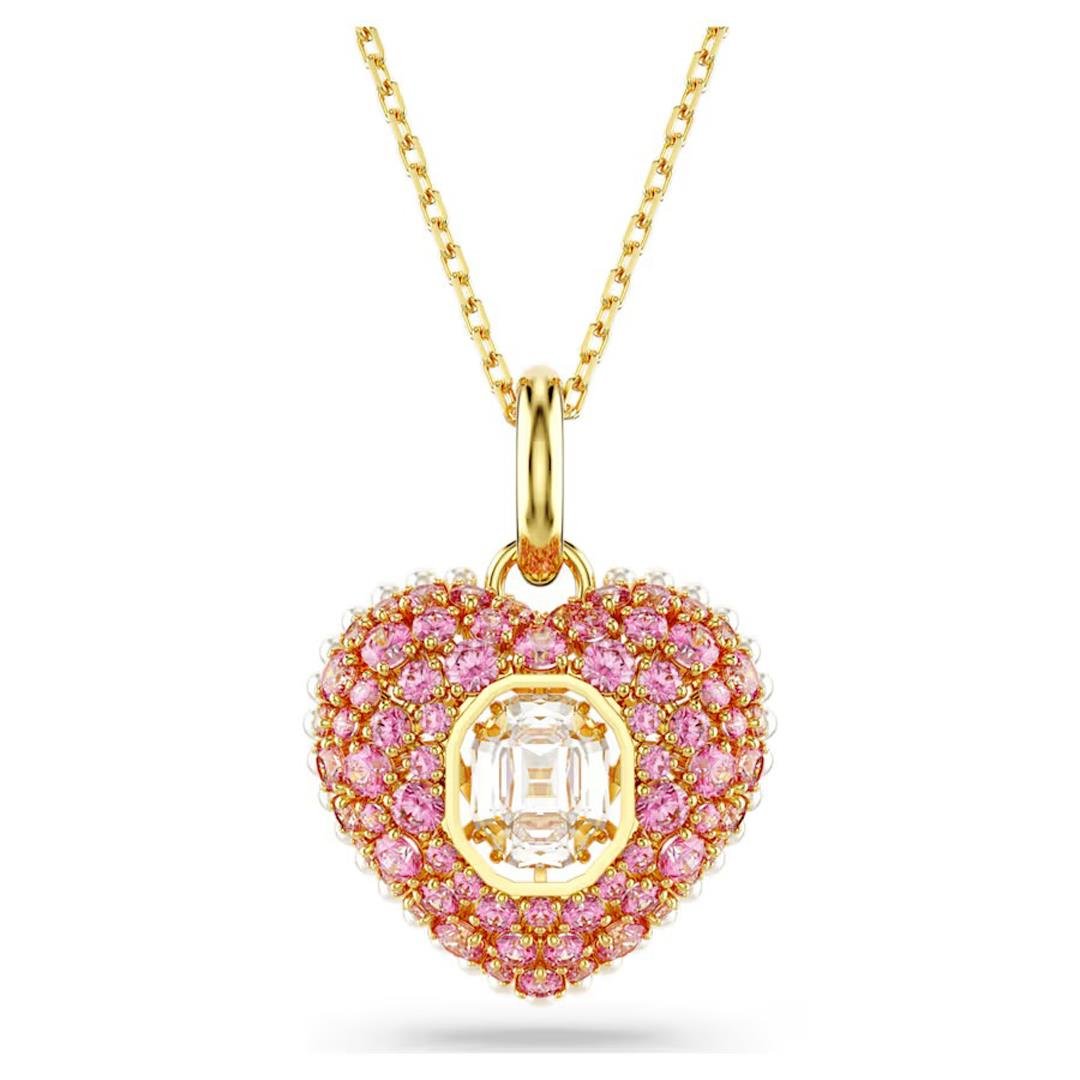 MarkasızSwarovski Hyperboala Kalp Şekiili Kadın Kolye