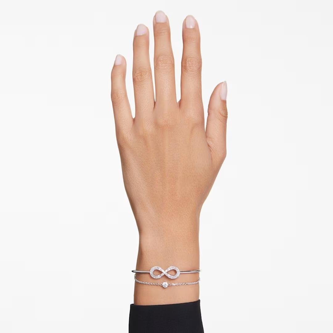 MarkasızSwarovski Hyperboala Sonsuzluk Kadın Bileklik