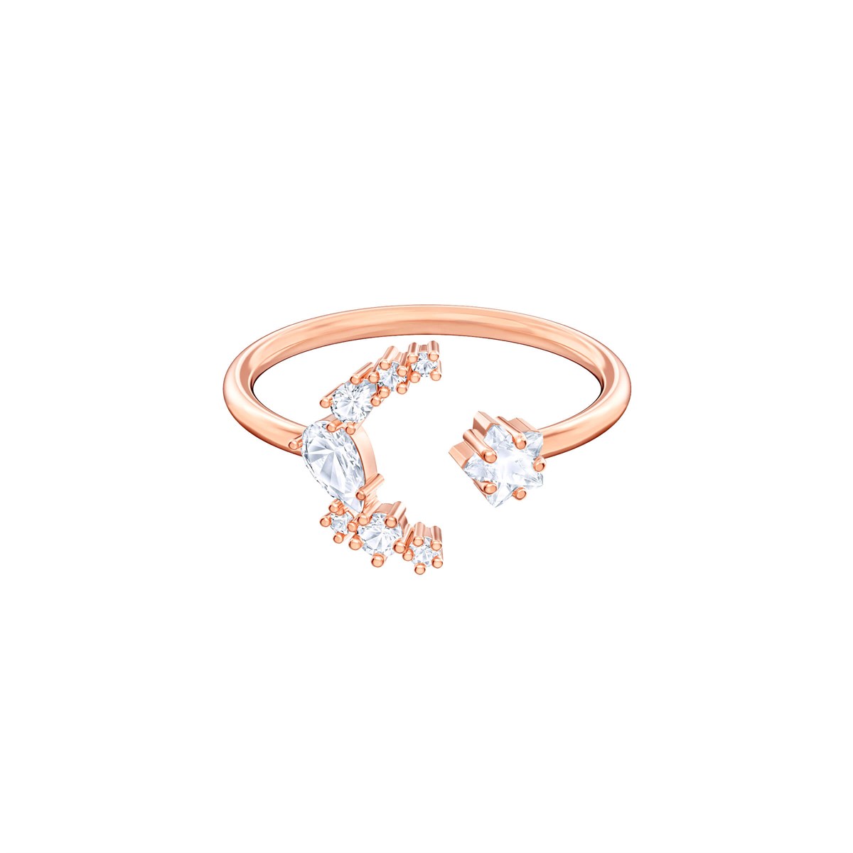 Moonsun:Yüzük Moon Pembe Altin Kaplama