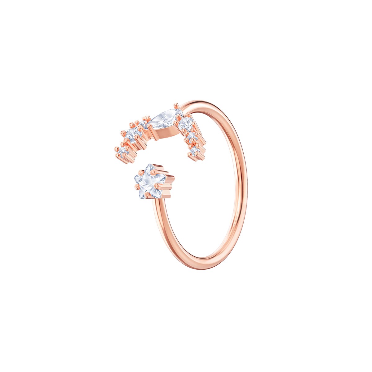 Moonsun:Yüzük Moon Pembe Altin Kaplama