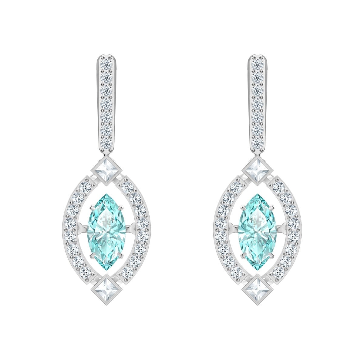 Sparkling Dance: Küpe, Rodyum Kaplama