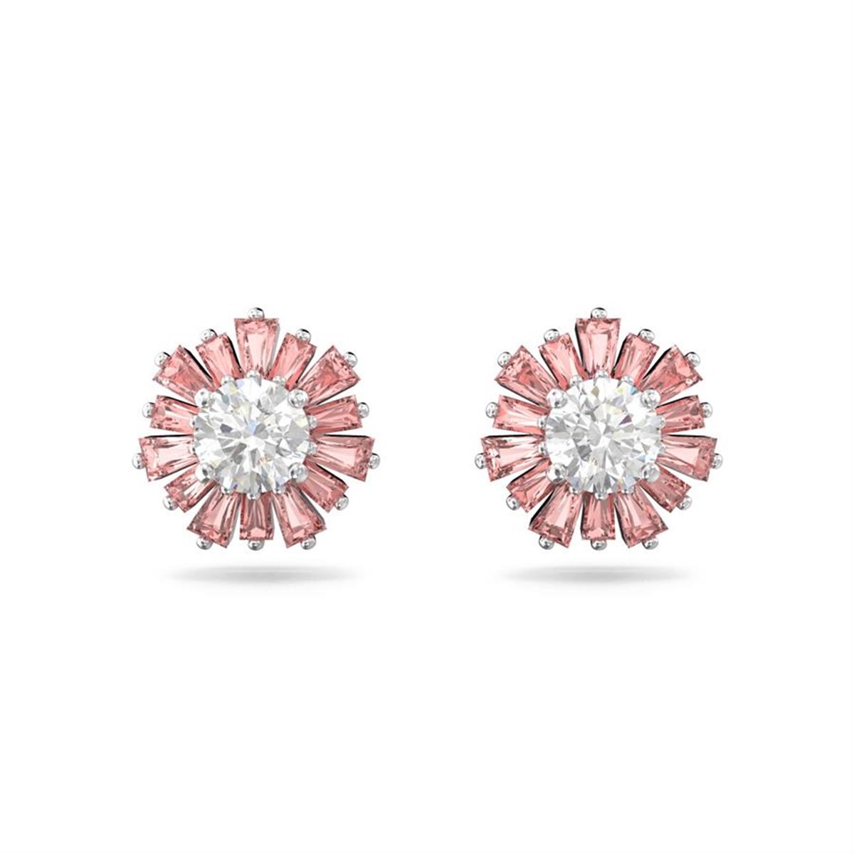 Sunshine Küpe Pembe Rodyum Kaplama