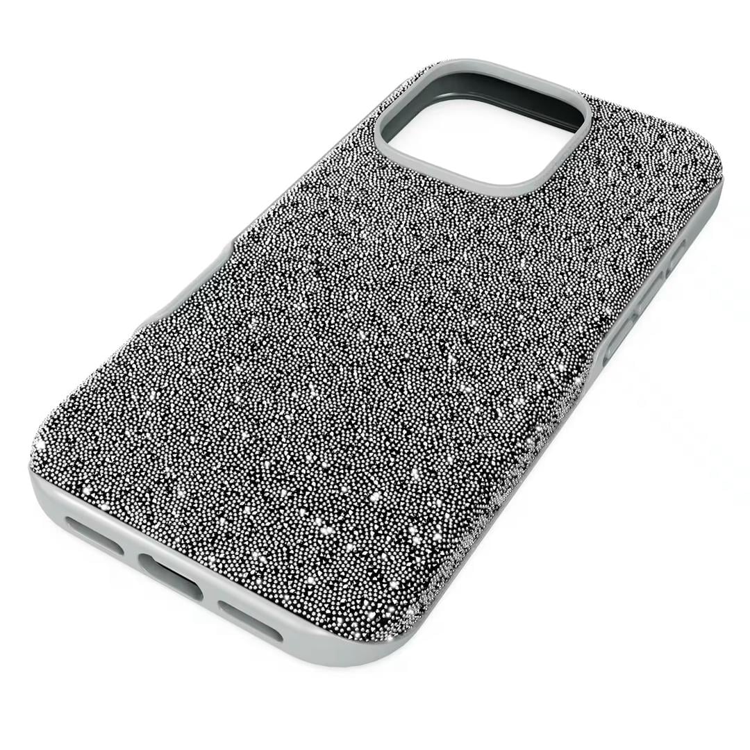 SwarovskiHigh Akıllı Telefon Kılıfı iPhone® 16 Pro, Gümüş Rengi