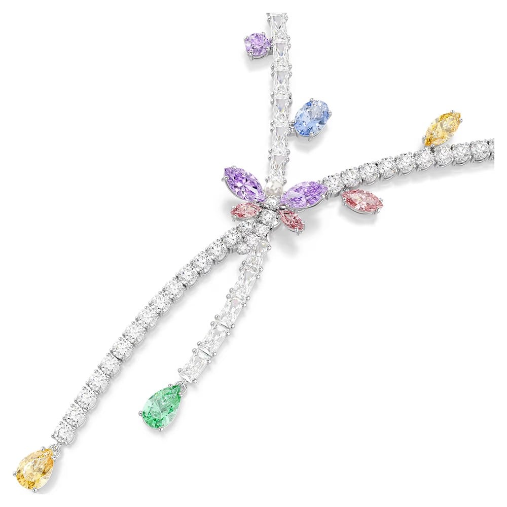 ÜnçerlerAriana Grande x Swarovski Kolye Karışık kesimler, Yusufçuk, Çok renkli, Rodyum kaplama