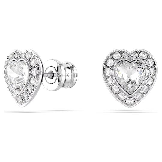 ÜnçerlerAriana Grande x Swarovski Set Karışık kesimler, Kalp, Beyaz, Rodyum kaplama