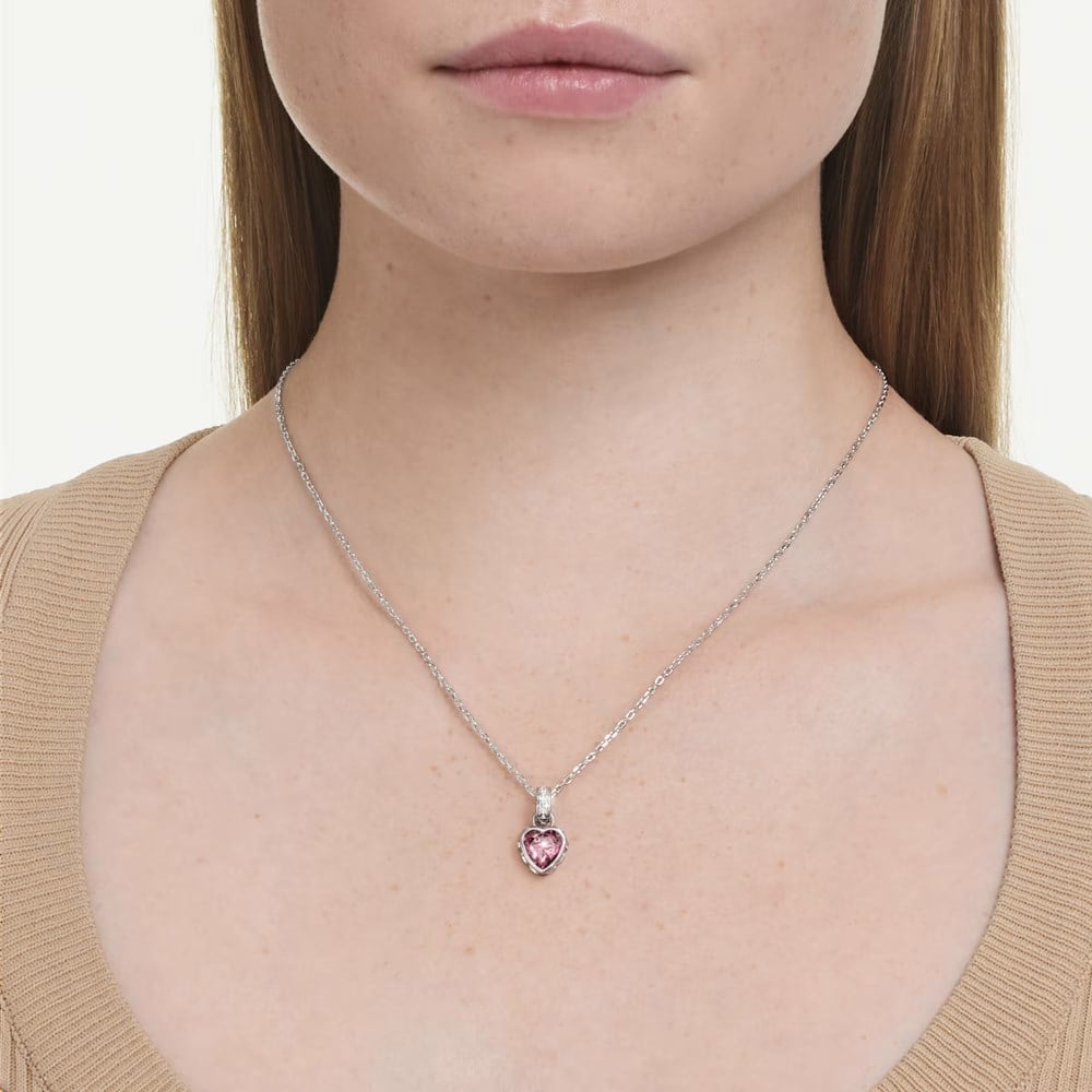 ÜnçerlerChroma Kolye Karışık kesimler, Pembe, Rodyum kaplama