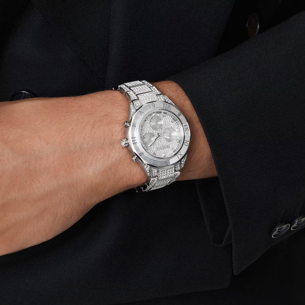 ÜnçerlerDextera lux Saat İsviçre Üretimi, Metal bileklik, Gümüş Rengi, Paslanmaz çelik