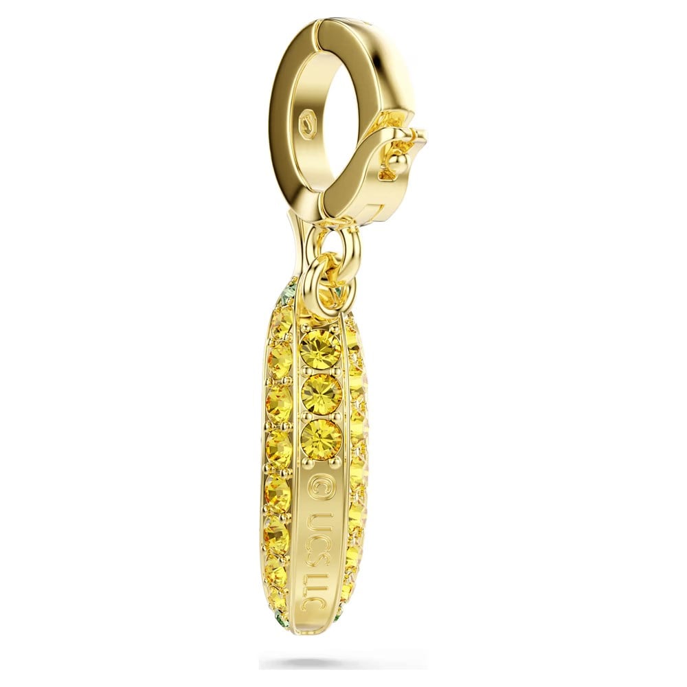 ÜnçerlerMinions Banana Charm Pavé, Sarı, 18k altın rengi yüzey