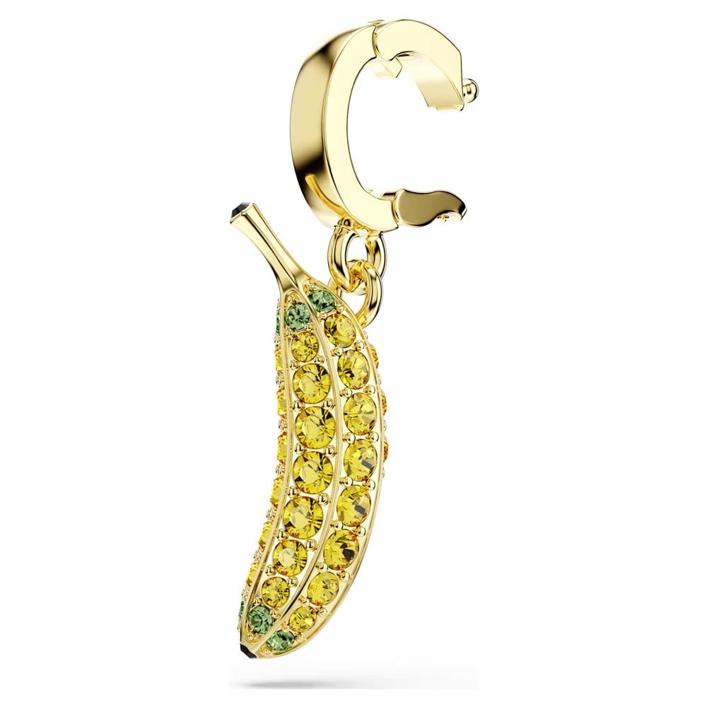 ÜnçerlerMinions Banana Charm Pavé, Sarı, 18k altın rengi yüzey