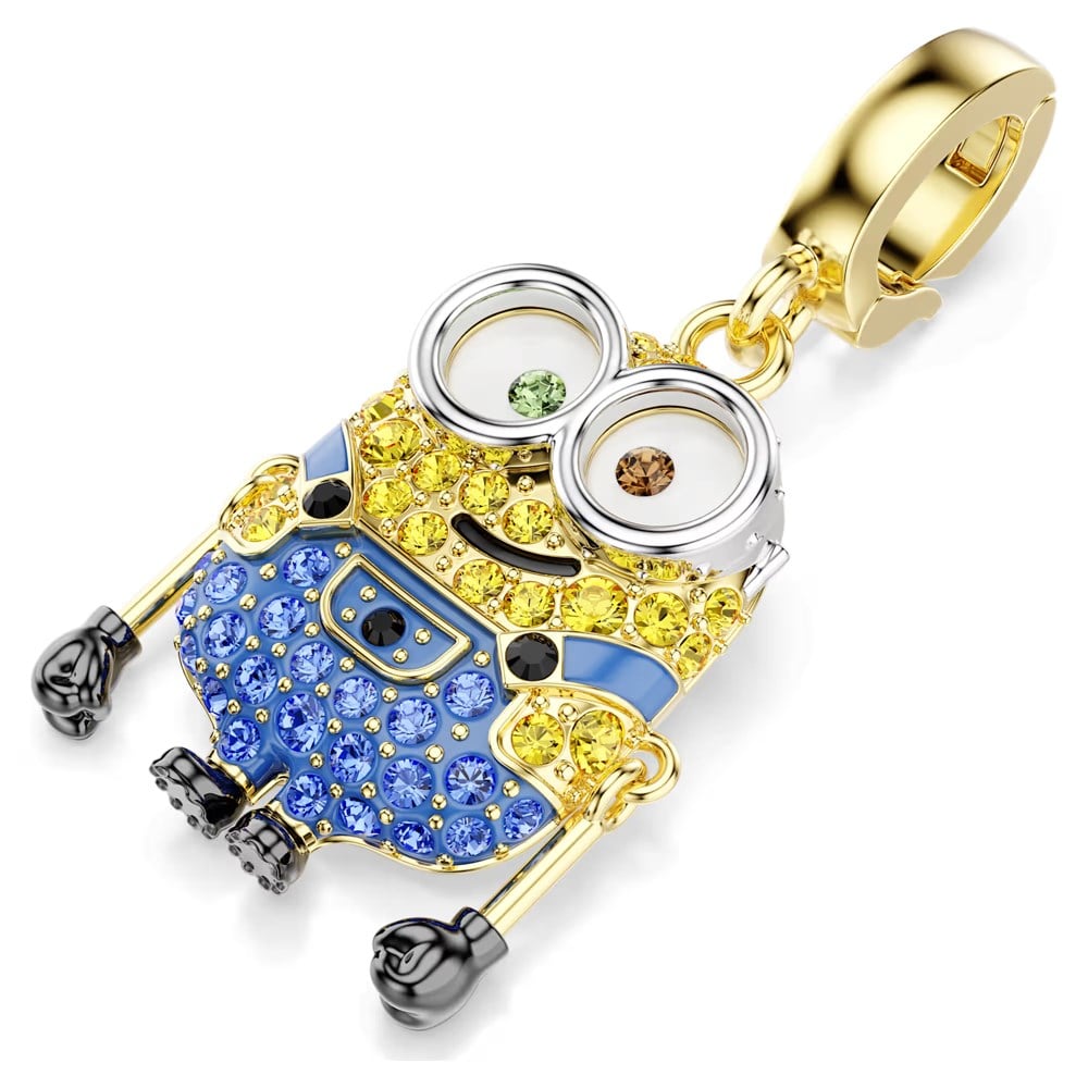 ÜnçerlerMinions Bob Charm Pavé, Çok renkli, 18k altın rengi yüzey