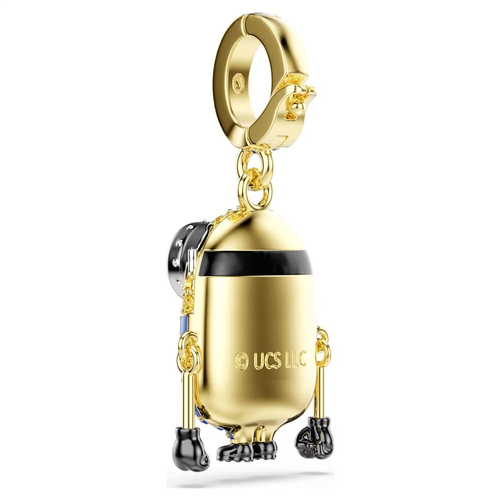 ÜnçerlerMinions Bob Charm Pavé, Çok renkli, 18k altın rengi yüzey