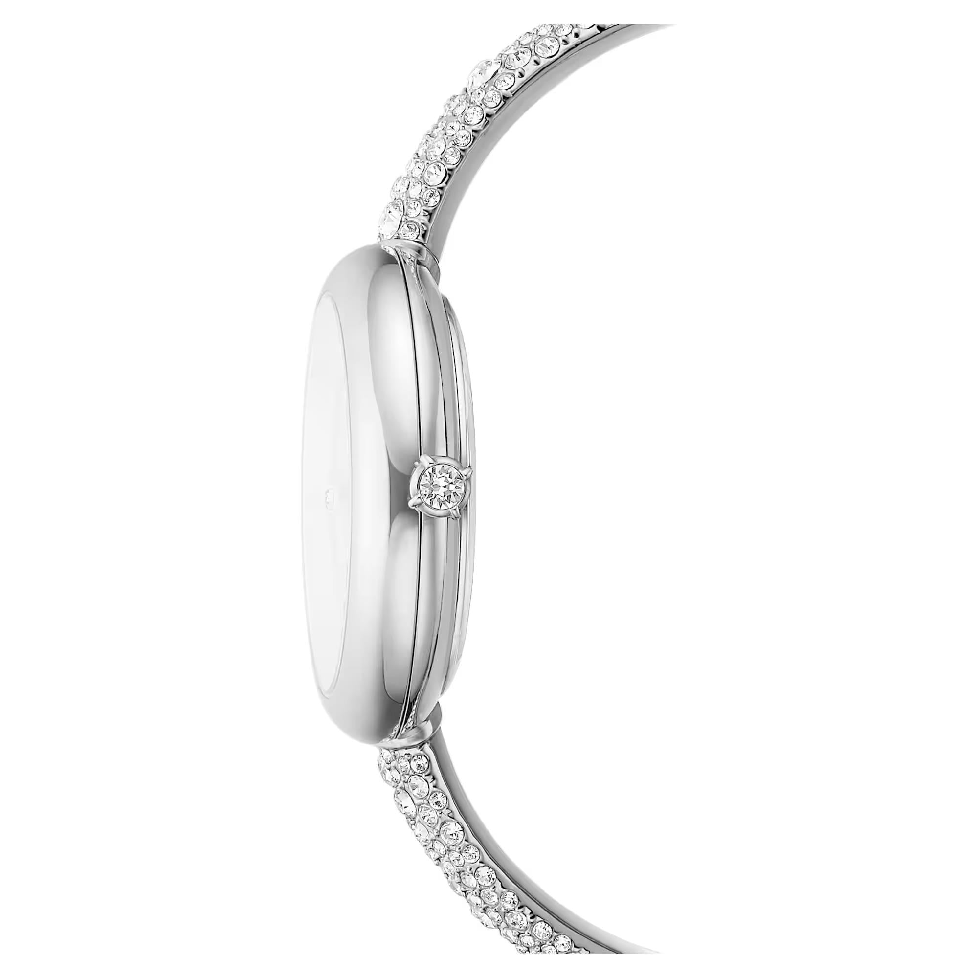 ÜnçerlerSublima bangle Saat İsviçre Üretimi, Metal bileklik, Gümüş Rengi, Paslanmaz çelik