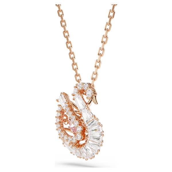 ÜnçerlerSwan Kolye Karışık kesimler, Kuğu, Pembe