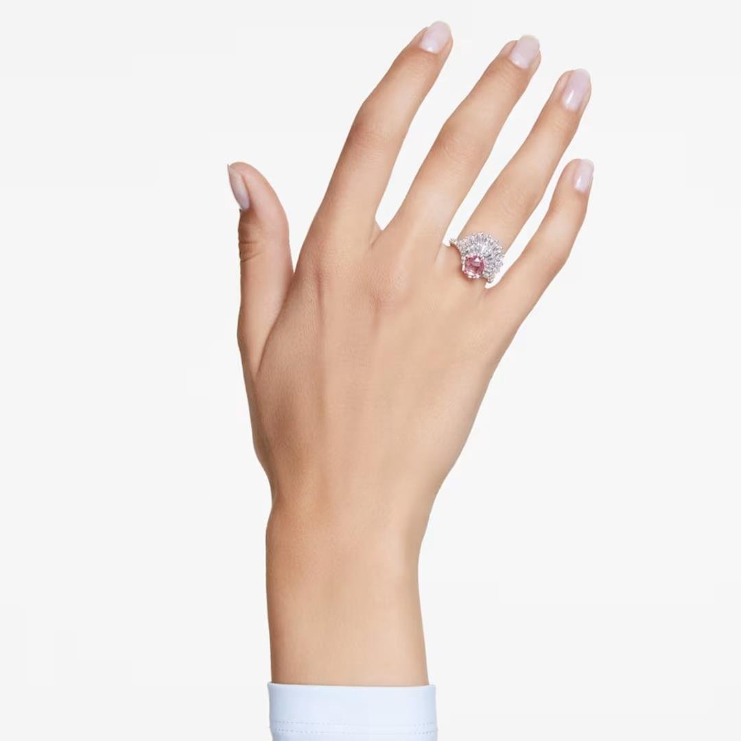 ÜnçerlerSwarovski Idyllia  Sıra Taşlı Kadın Yüzük