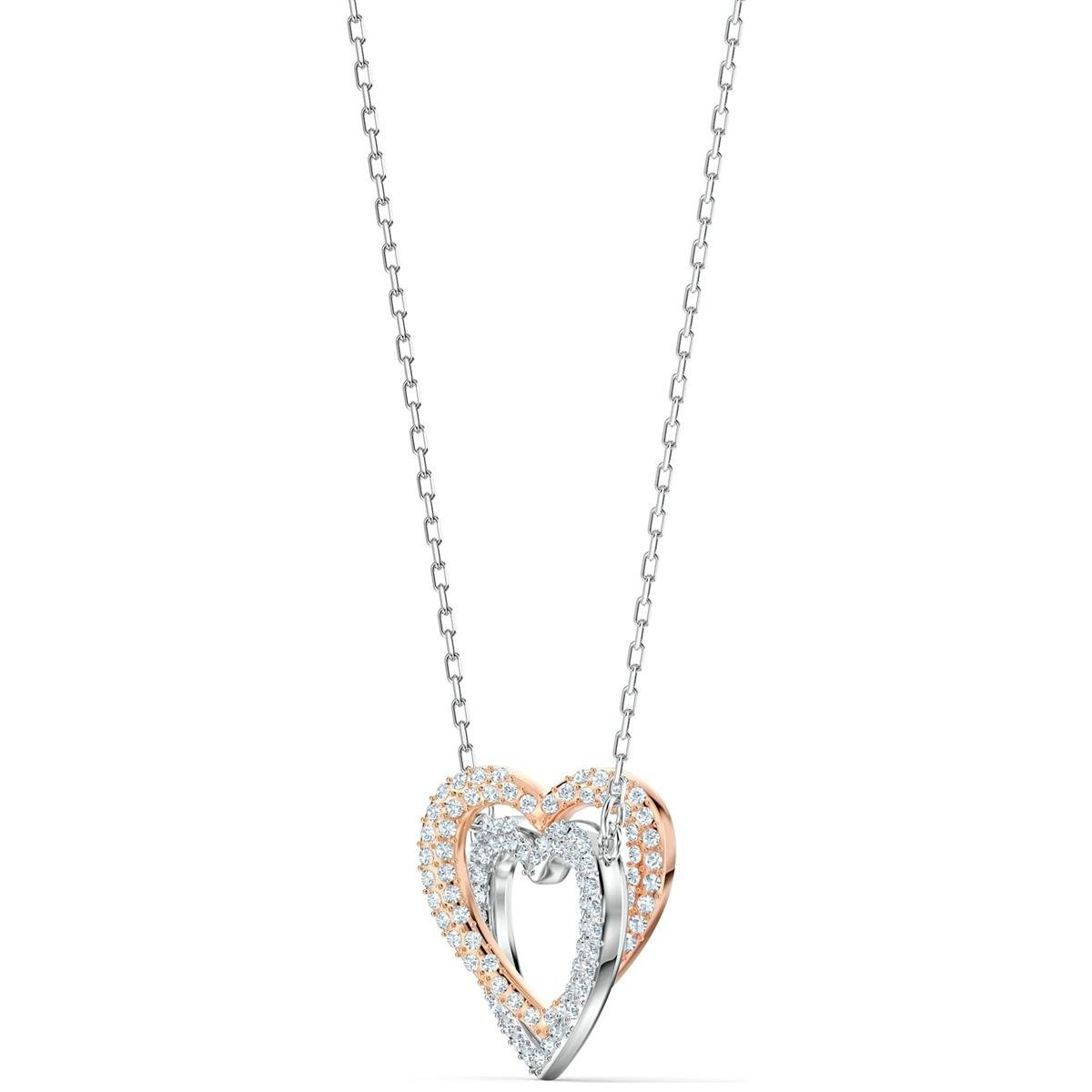 ÜnçerlerSwarovski Infinity Karışık Metal Kalp Kadın Kolye