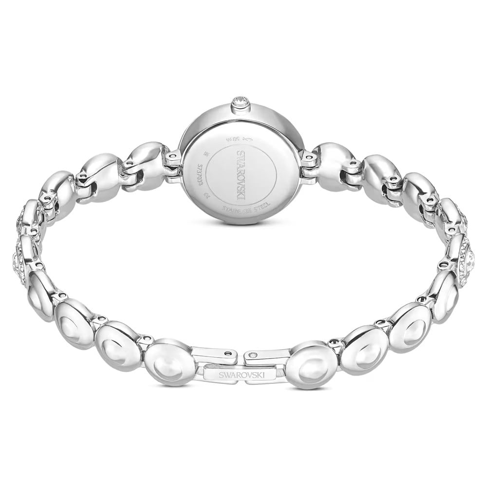 ÜnçerlerUna Angelic Saat Kristal bileklik, Gümüş Rengi, Paslanmaz çelik