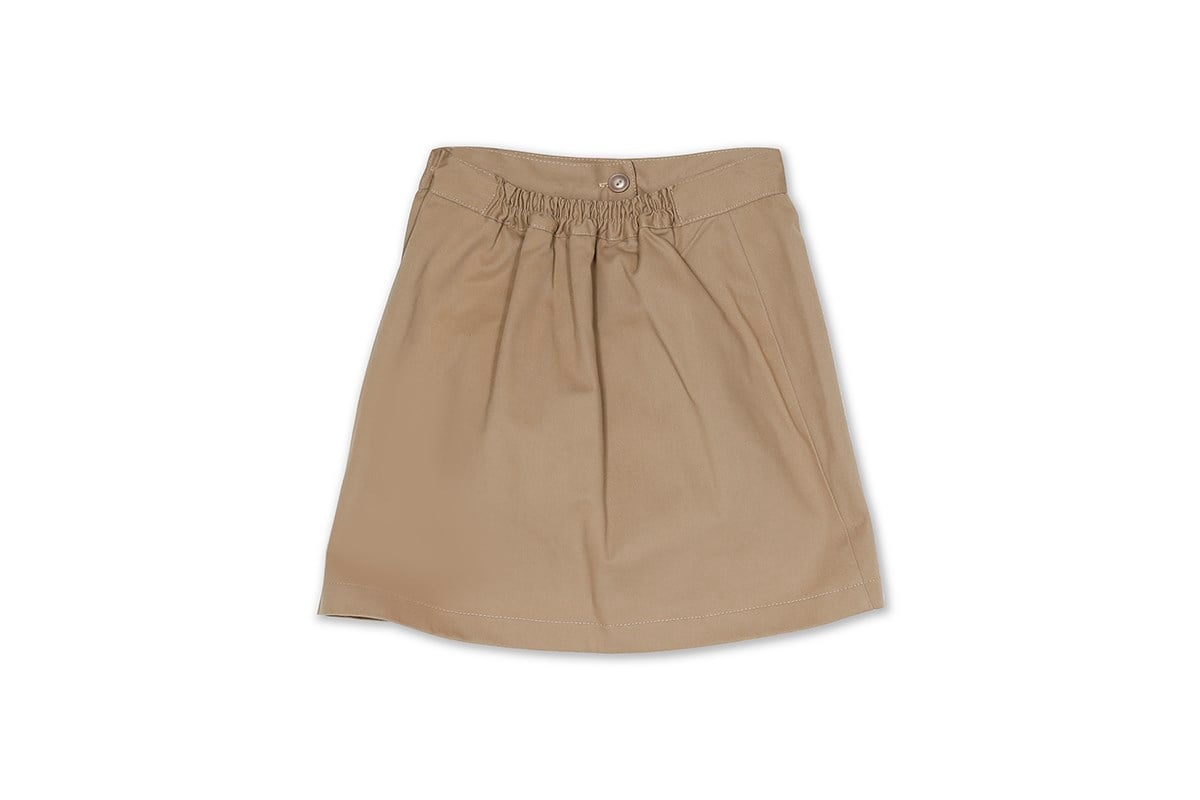 Kalamış İlk Öğ. Okulu Bej Kanvas Short Etek