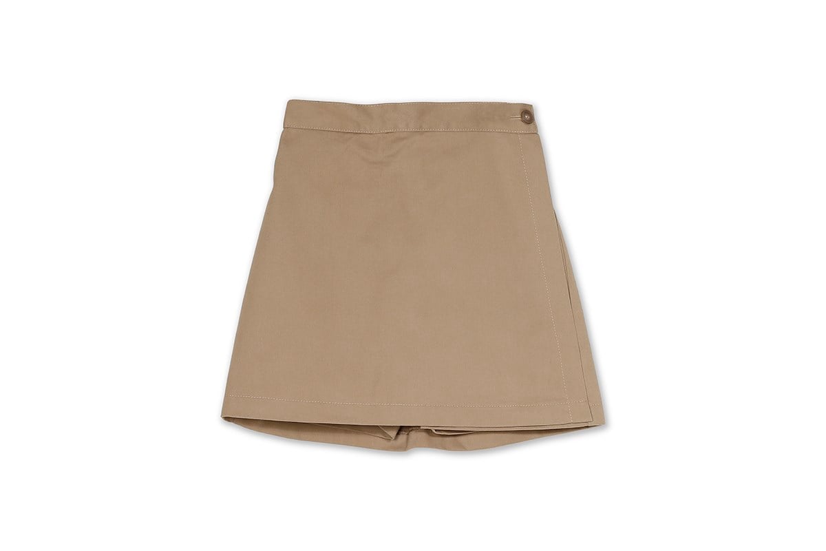 Kalamış İlk Öğ. Okulu Bej Kanvas Short Etek