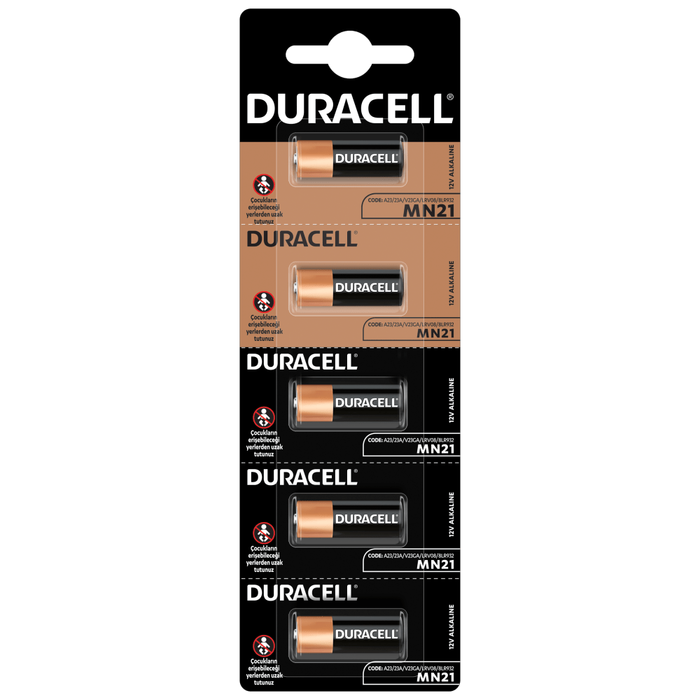 DURACELL MN21/23A 12V PİL 5Lİ