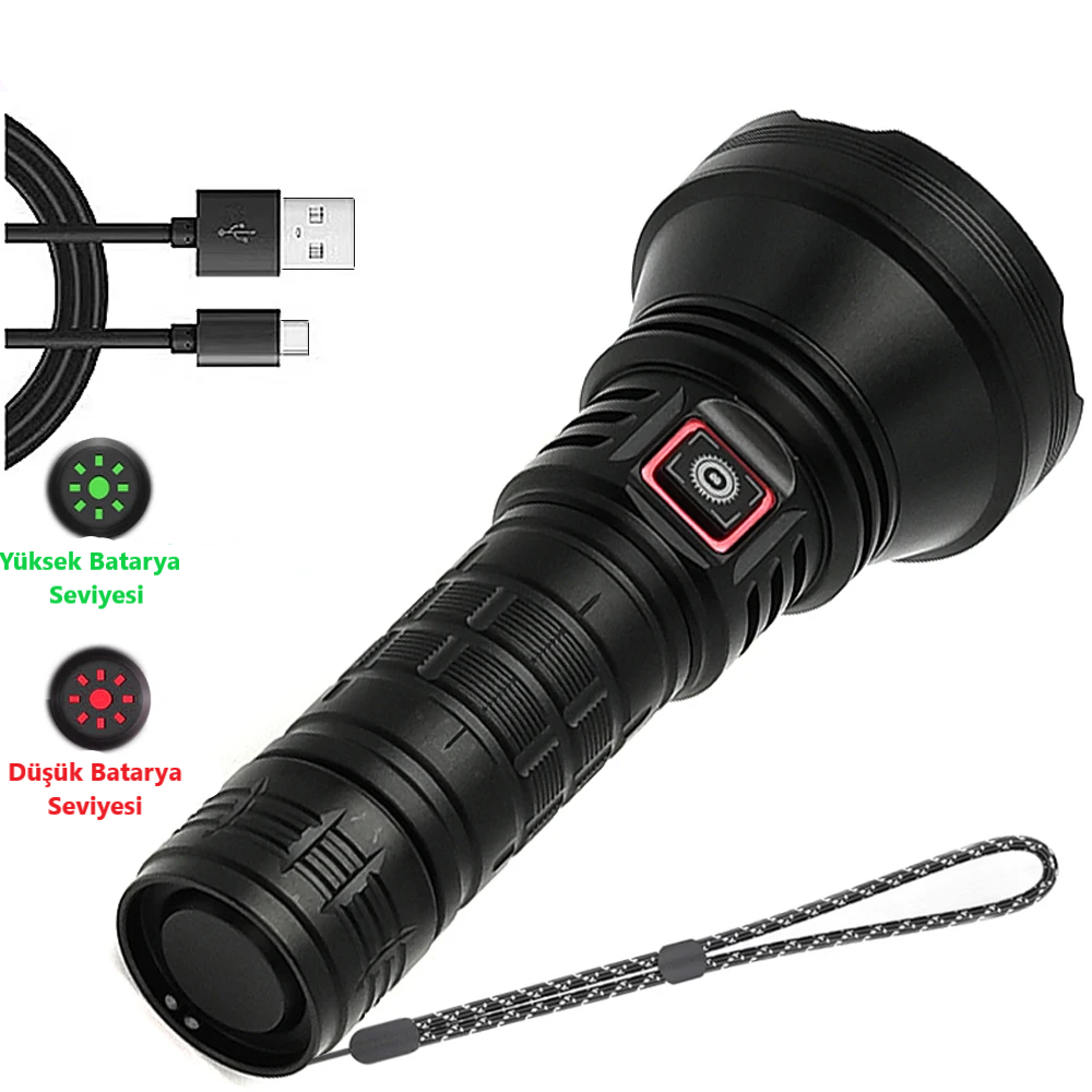 F.B.I F-50 | Süper Güçlü El Feneri 50W