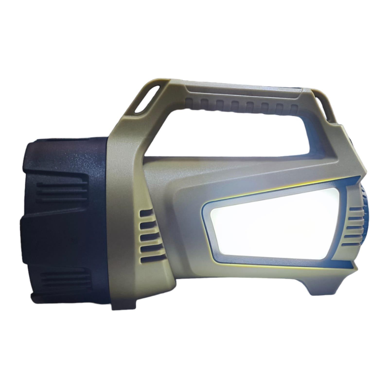 F.B.I T-100 | Çok Fonksiyonlu Işıldaklı El Feneri (4*18650 Pil Dahil)