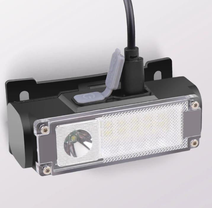 F.B.I F-2607 Su Geçirmez Polis Çakarlı COB LED Kafa Lambası