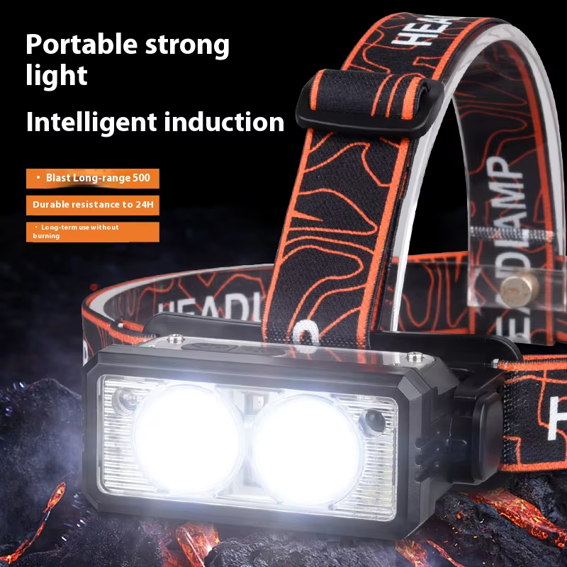 F.B.I F-45 6LED+2COB Hareket Sensörlü Kafa Feneri