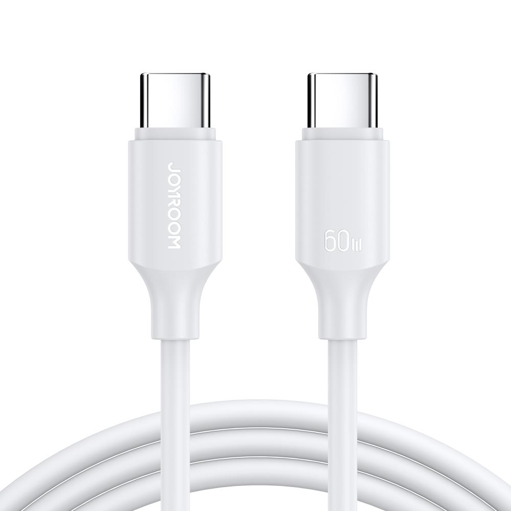 JOYROOM S-CC060A9 60W TYPE C-TYPE C 1M-WHITE