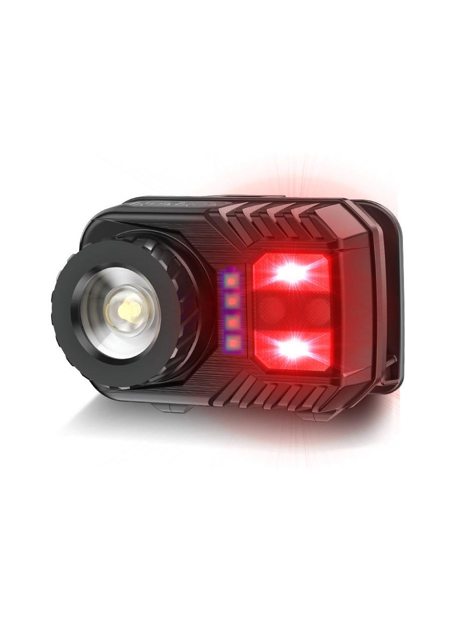 Peakstar PS-571 Sensör XPG COB LED USB Şarj Edilebilir Lityum Pilli Zoomlu Kafa Lambası