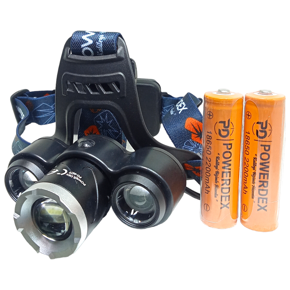 Powerdex PD-9972 10Watt Profesyonel Şarjlı Kafa Feneri