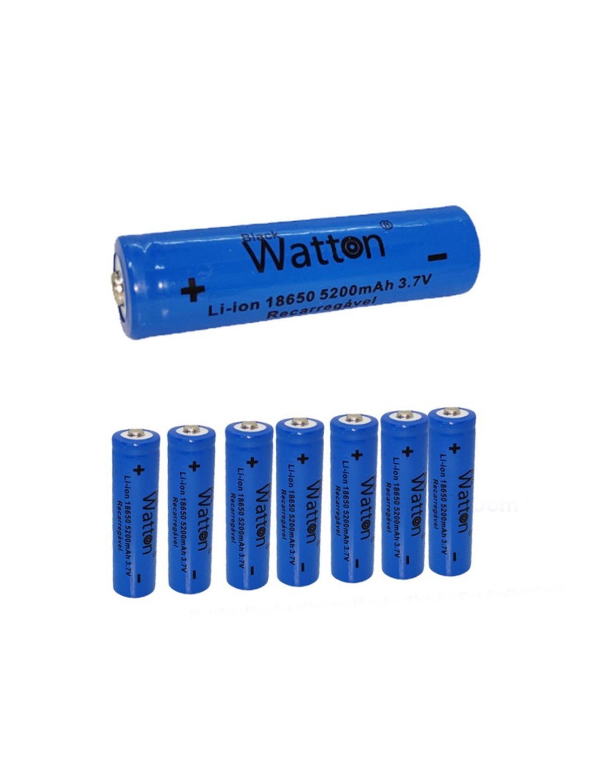 Watton 18650 Şarjlı Pil