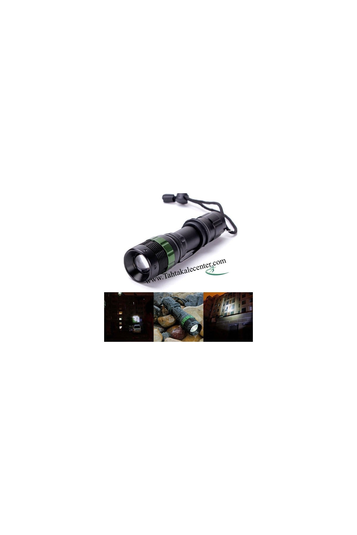 Watton Kaliteli Zoomlu ve Şarjlı EL Feneri Wt-012