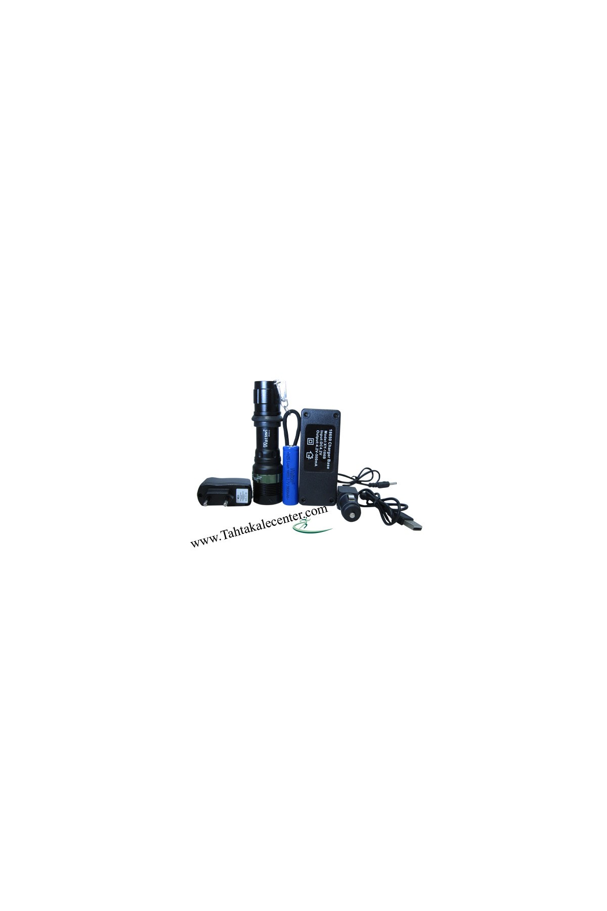 Watton Kaliteli Zoomlu ve Şarjlı EL Feneri Wt-012