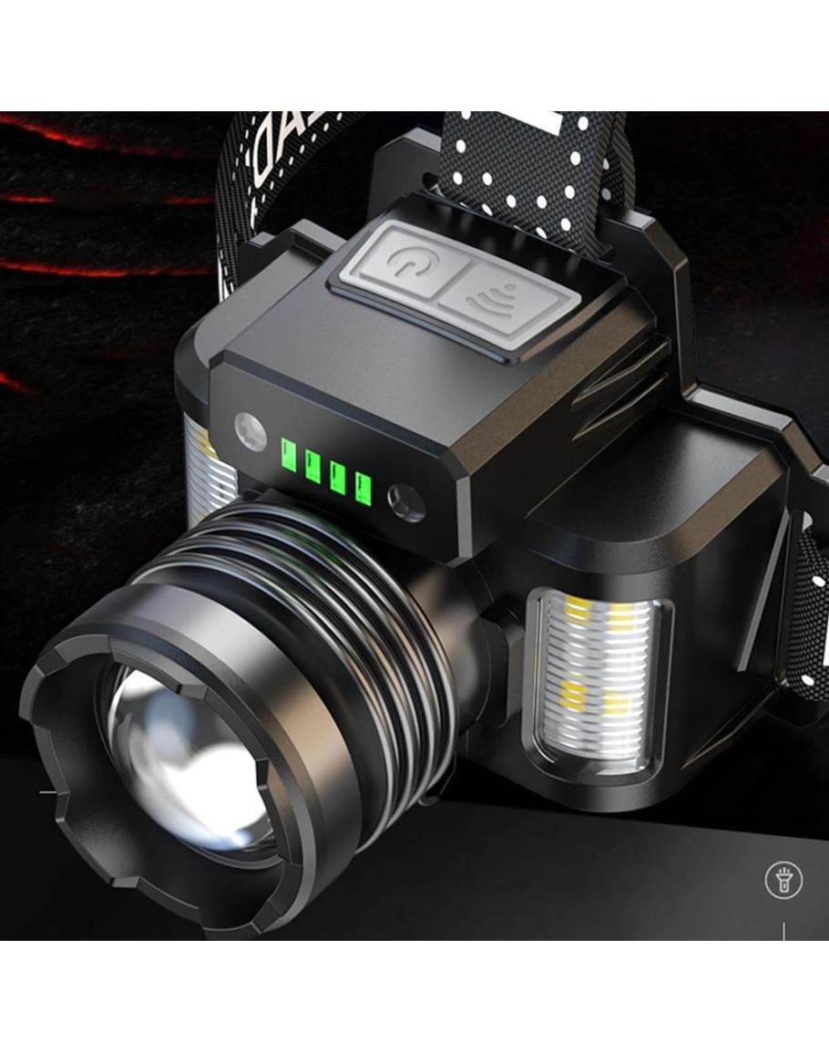 WATTON WT-625 Sensörlü Cree Tg Led Şarjlı Kafa Feneri